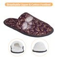 thumbnail image 3 of Fotbe Beautiful Purple Butterflies Pantuflas Peludas para Mujer con Estampado, Zapatillas de Peluche, Zapatos de Invierno para Casa, Uso Interior y Exterior-Large, 3 of 8