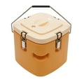 thumbnail image 2 of 2.5 Gallon Portable Commercial Insulated Food Container Catering Box w/ Lid Yellow, 2 of 7