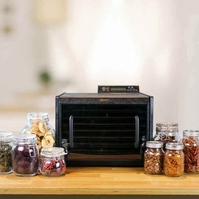 Excalibur 9-Tray Food Dehydrator with Digital 48-HR Timer and Adjustable  Thermostat, in Black (3948CDB) 
