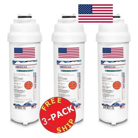 

WaterSentry® HTVZ8BLSS-NF Comparable Water Fountain Filters (made by American Filter Company™ Model number AFC-EWH-3000) Made in U.S.A - 3 Filters