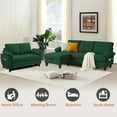 thumbnail image 6 of Pingliang Home Furniture Set,Convertible Sectional Sofa Couch with Reversible Ottoman and Loveseat for Living Room Office Apartment,Tool Free Assembly,3-Seater L-shaped Sofa Couch with Chaise, 6 of 7
