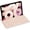 Boba Brown, variant on Macally Mini Wireless Bluetooth Keyboard with Stand, Rechargeable, Pink