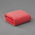 thumbnail image 3 of Mecorevxz Oversized Fleece Bath Towels, 90 x 160 cm Bath Sheets Extra Large Microfiber Coral Velvet Highly Absorbent Towels for Adults Home Beach (Red), 3 of 8