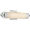thumbnail image 3 of Beaumont Lane 17" LED Opal Glass Bath Bar Light in Pewter, 3 of 6