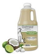 WAHL Dry Skin & Itch Relief Pet Shampoo for Dogs - Oatmeal Formula with Coconut Lime Verbena - 64 Oz