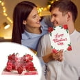 thumbnail image 4 of Elainilye Romantic Rose Dimensional Folding Card, Pop-up Valentine's Day Greeting Card for Anniversaries, Love Notes and Special Occasion Gifts for Couples, 4 of 9