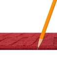 thumbnail image 4 of Mainstays Sedona Red Woven Line Check Kitchen Rug, 4 of 10