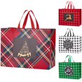 thumbnail image 1 of Bolsas de regalo Fayayuan, 12 unidades, 43 x 32 x 18 cm, reutilizables para Navidad, 1 of 7