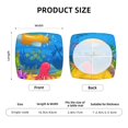 thumbnail image 6 of Lsque Submarine And Landscape Printed Square Couch Cushion Covers, Floral Sofa Cushion Covers Replacement, Stretch Couch Covers for Couch-16.9in, 6 of 9
