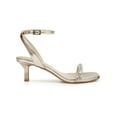 thumbnail image 2 of Jewel Badgley Mischka Womens Charisma II Rhinestone Metallic Heels, 2 of 3