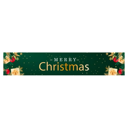 

wsevypo Elegant Farmhouse Christmas Table Runner for Kitchen and Dining Area