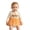 R60 Orange, variant on Ruiwill Baby Girls Romper Size 6-12 Months Halloween Pumpkin Print Long Sleeve Romper Fall Winter Girls Clothes Orange