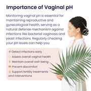 Vivoo Vaginal pH Test Strips for Women — 10 Count At-Home BV & Yeast Infection Test Kit | 30-Second Results | Easy Color Chart | pH Tracking with Free App | Bacterial Vaginosis Screening