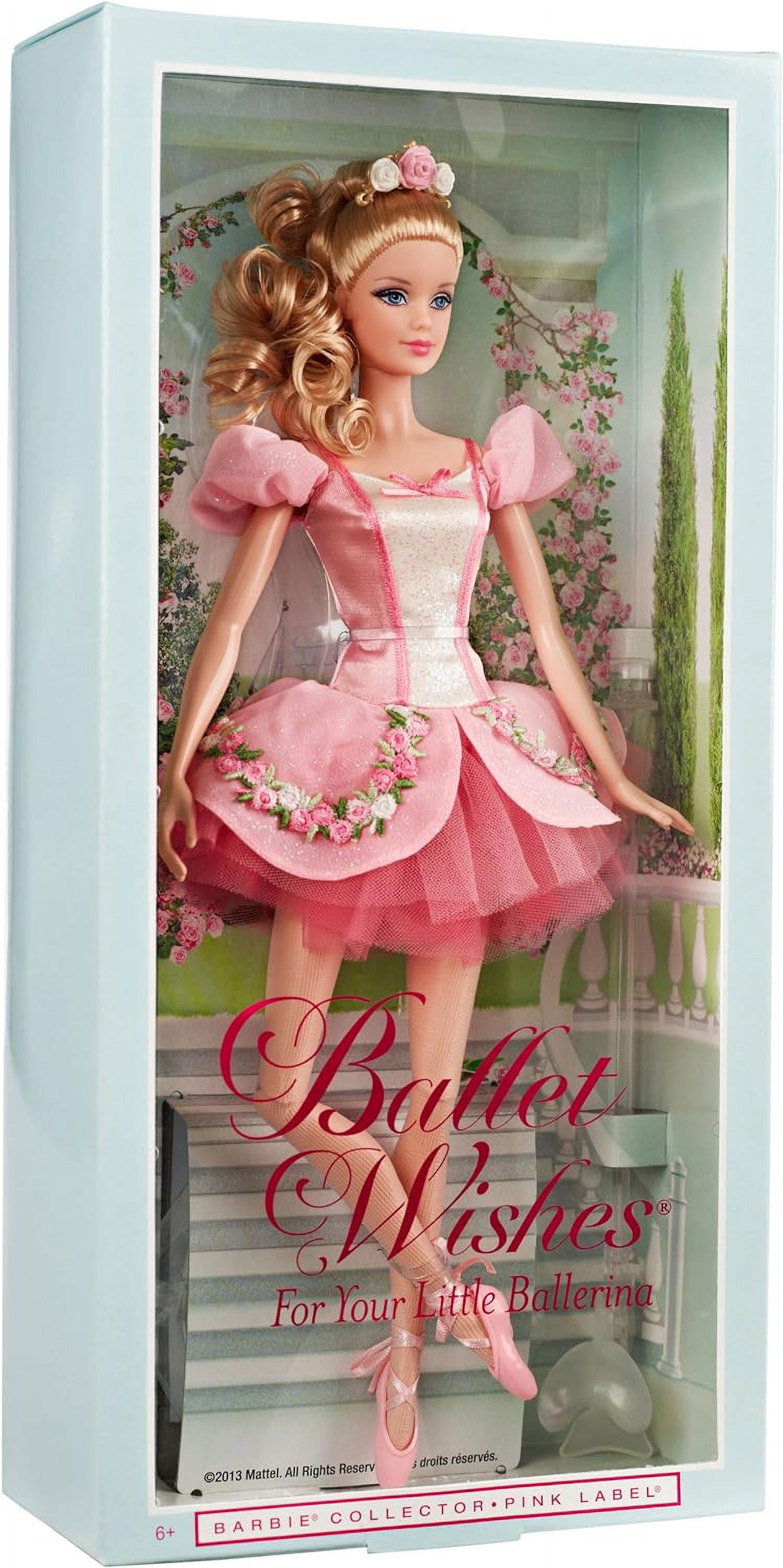 Barbie Ballet Wishes Doll Label Collector Series Mattel Barbie Ballet Wishes Doll Label Collector Series Mattel