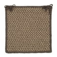 thumbnail image 4 of Colonial Mills HD36A015X015SX Natural Wool Houndstooth - Espresso Chair Pad -single Rug, 4 of 4