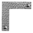 thumbnail image 7 of Dritz Textured Campaign Corners, Small, 3 Pack, Nickel, 7 of 7