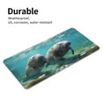 thumbnail image 6 of KAKALAD Underwater Ocean Sea Wildlife Manatee 03 Aluminum Universal Car Vehicles License Plate 6" x 12" (4 Holes), 6 of 9