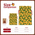thumbnail image 3 of Naloa Orange Lemon Drawstring Christmas Bags, 3D Xmas Gift Bags, Christmas Wrapping Bags, Xmas Goodie Bags, Treat Pouch Bags, Party Favor Bags-Small, 3 of 9