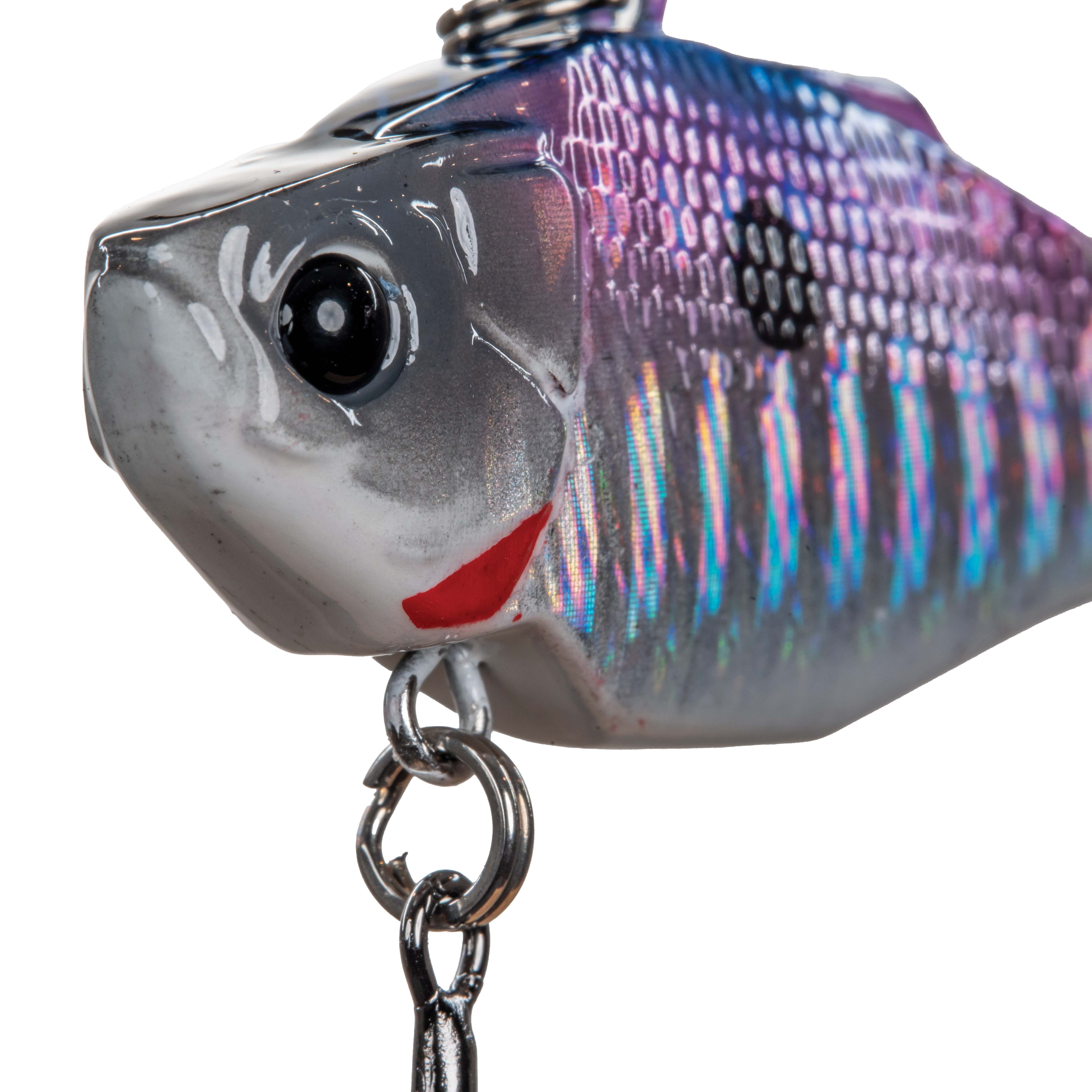Ozark Trail Freshwater Rattle Fishing Lure, Shad Americano, 3/16 oz