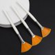 thumbnail image 4 of Pinceles para mascarillas, 6 piezas (blanco, naranja), 4 of 5