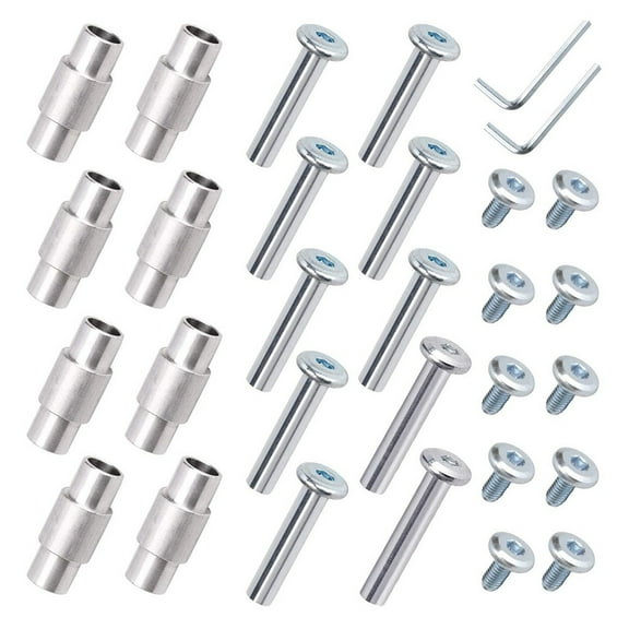 Fankenuo Inline Skate Maintenance Tools Axle Spacer Bearing Screw and Wrench Set Set A