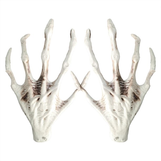 Halloween Garden Party Decorations Halloween Plastic Skeleton Hands