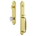 thumbnail image 3 of Grandeur Arcfgrchm_Eset_234 Arc Solid Brass Rose Keyed Entry Single Cylinder Full Plate, 3 of 5
