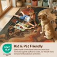 thumbnail image 4 of Design&I 2'x3' Washable Accent Rug Red Earthy Tones Abstract Skull Nature Artistic Blend of Surreal for Kitchen, Pet Station, Friendly & Non-Slip Built-In Grip, 4 of 7