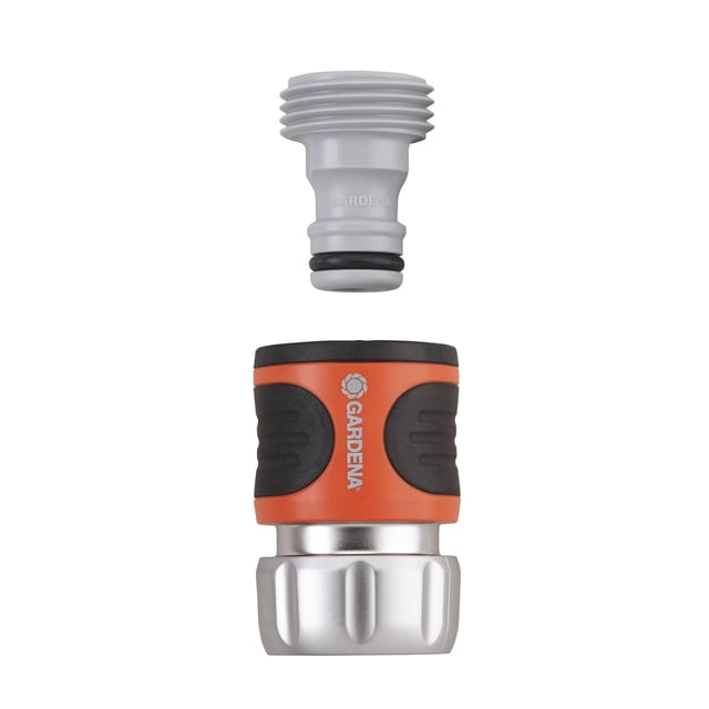 Juego de conectores para mangueras Gardena Premium Metal Snap On