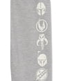 thumbnail image 3 of Star Wars The Mandalorian Boys Cosplay Hoodie and Joggers, 2-Piece Outfit Set, Sizes 4-10, 3 of 10