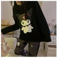 Sanrio Hello Kitty Cosplay Clothes Kuromi Autumn Pochacco Two Piece ...