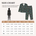 thumbnail image 4 of Sikiie River Freshwater Fish Women's Long-Sleeve Shirt and Full-Length Bottom Pajama Set (s-xxl)-, 4 of 7