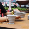 thumbnail image 4 of IYYI ME.FAM Bol Pliable en Silicone avec Couvercle 800ML Bol de Voyage Pliant pour Camping, Randonnée, Bol Extensible Résistant à la Chaleur (Vert Pomme), 4 of 4