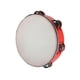 thumbnail image 5 of Pandereta de doble fila, instrumento musical educativo de percusión de madera 8 pulgadas rojo, 5 of 9
