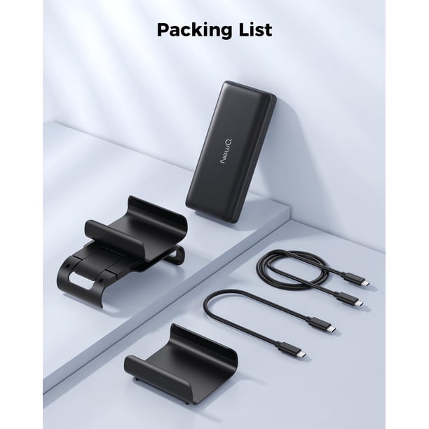 NEWQ 2-in-1 Steam Deck Battery Bank & Stand for Steam Deck/Steam