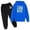 j72-Blue, variant on LIIPEE Boys Casual Outfits 2 Piece Letter Graphic Long Sleeve Pullover Hoodie And Sweatpants Kids Cute Comfortable Outfit Sets,5-6 Years