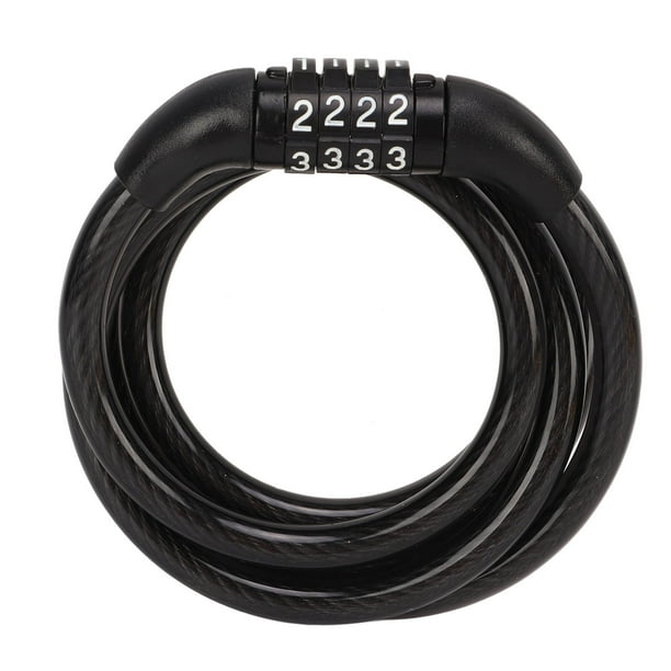 Candado de cable para bicicleta NikouMX Combinación cuatro cables