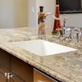 thumbnail image 3 of Houzer Platus 24 in White Fireclay Undermount Single Bowl Kitchen Sink - PTU-2400 WH, 3 of 8