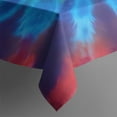 thumbnail image 3 of Colorful Rainbow Tie Dye Spiral Pattern Rectangle Tablecloth 60"x84",Waterproof Polyester Rectangle Table Cloth, Wipeable Spillproof Polyester Tablecloth for Dining, Camping, Indoor and Outdoor, 3 of 5