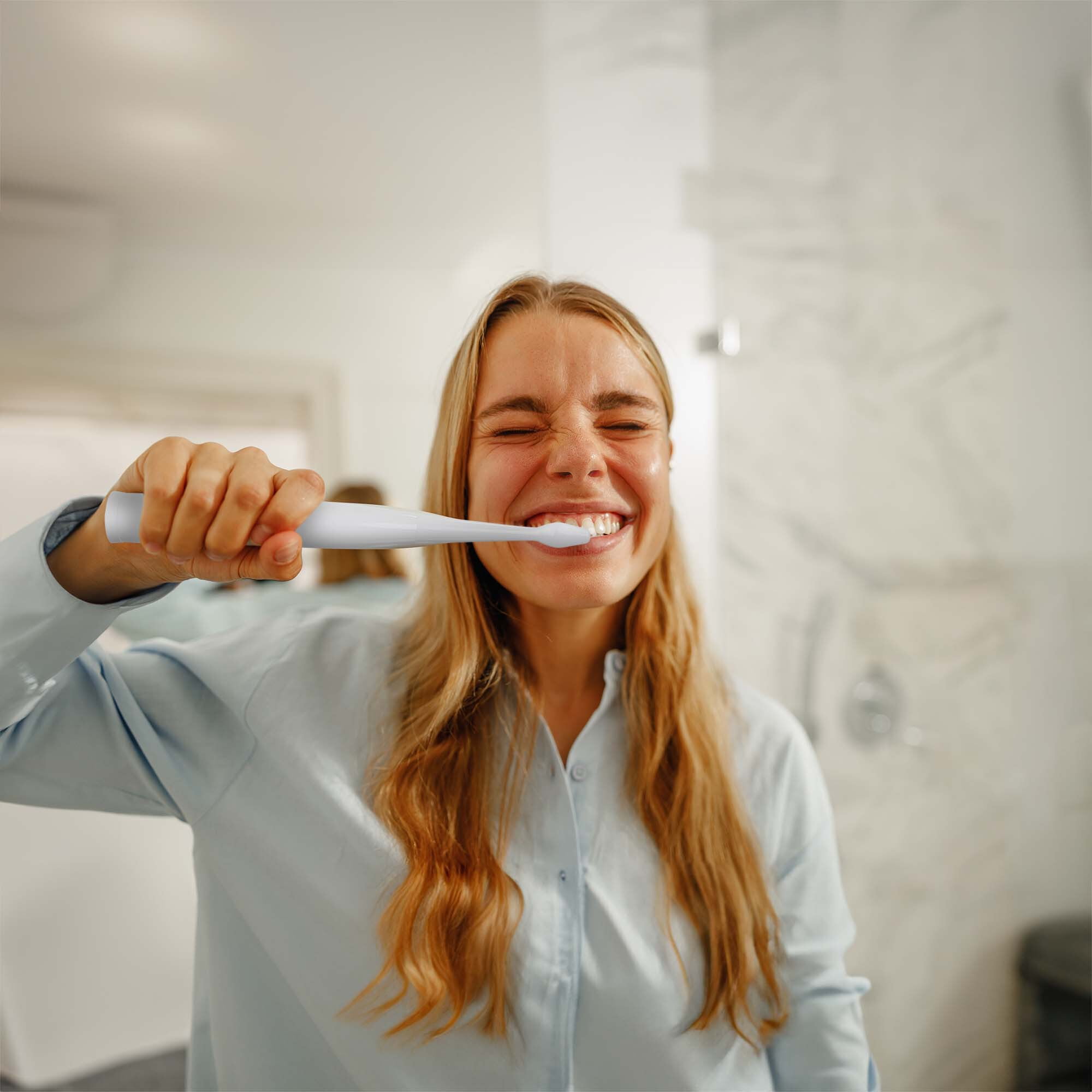 Ultimate Smile Care Duo: Triple-Head Tooth Wizard  Travel-Ready Water Flosser