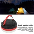 thumbnail image 5 of Rupoun Red LED Camping Lantern with Magnet Base, Waterproof Mini Portable Emergency Tent Light for Outdoor Backpacking, Hiking, and Survival, Battery Powered, Compact Size 3.94 inches / 10 cm, 5 of 6