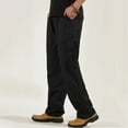 thumbnail image 2 of ZZHZGZ Sweatpants for Men Canvas Pants, Regular Fit, Performance Stretch, Utility Pocket & Loop, Grey, 34X30 Xxxl, 2 of 7