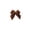 Brown 50PC, variant on 10Pcs Mini Christmas Velvet Bows, Small Bows for Xmas Crafts, 1 Inch Tiny Bows for Crafts, Mini Bows for Tree Decor, Tiny Holiday Decorative Craft Supplies