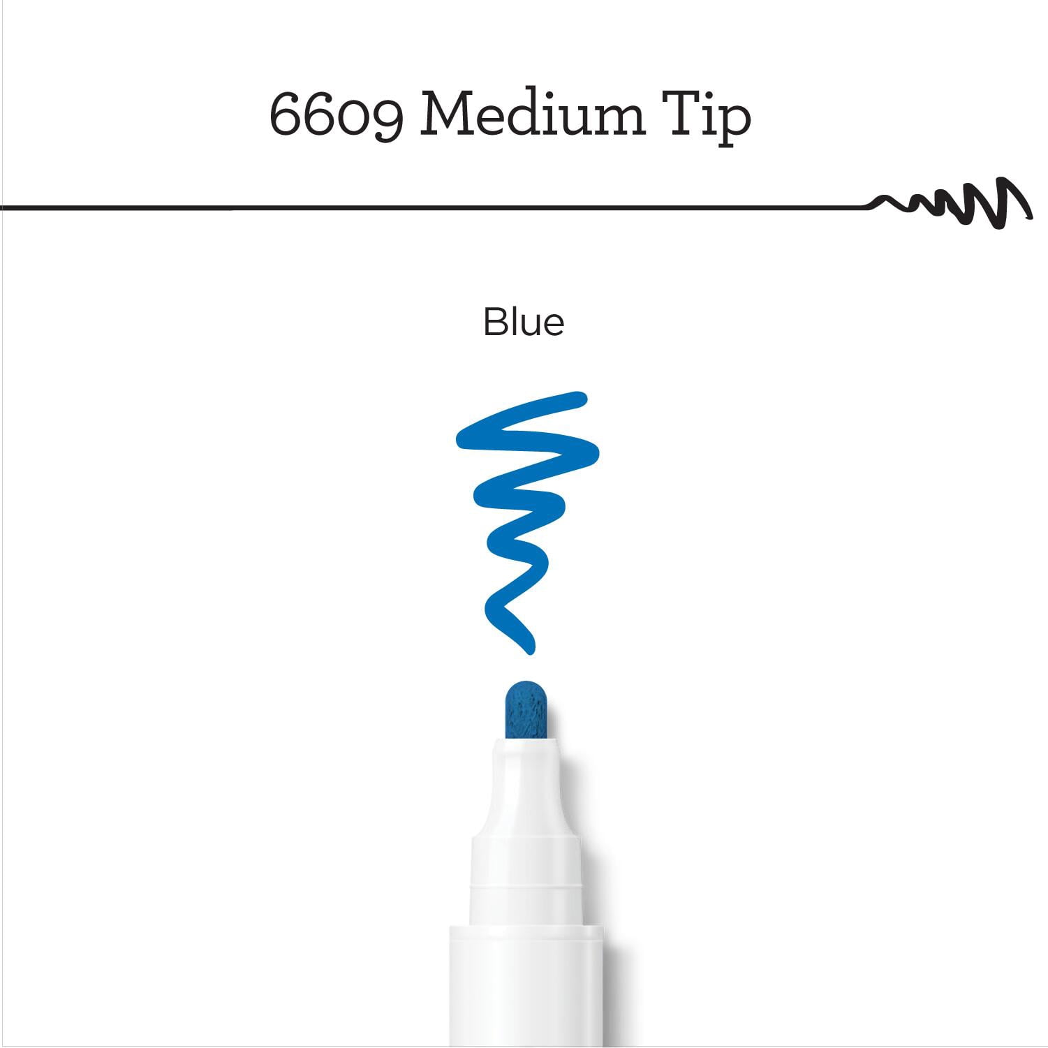 Apple Barrel Multi-Surface Medium Tip Paint Pen, Blue, 1 Piece