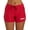 Red, variant on Sporti Guard Women's Solid 4" inseam Board Short, Work Uniform (Women’s)