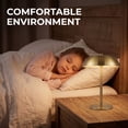 thumbnail image 2 of DAYBETTER Cordless Table Lamp, Brass Rechargeable Desk Light with Stepless Brightness, 3 Colors Temperture Lamp for Modern Office Home Decor, 2 of 7