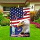 thumbnail image 4 of 4 de Julio Decoraciones Jardín Al Aire Libre Bandera Día de la Independencia 4 de Julio Americano Patriótico Terraza de la Familia Decoración de la Fiesta Del Porche Terraza Colgante Vertical 12x18 Pu, 4 of 6