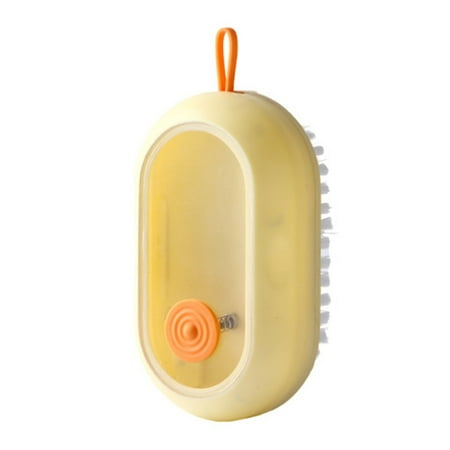 

Scrub Brush with Soap Dispenser for Dish Sink Pan Pot Washing and Cleaning