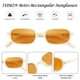 thumbnail image 4 of Gafas de sol FEISEDY Retro Rectangulares para Mujer/Hombre B0282, 4 of 7
