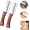 Wood*2, variant on Premium Vegetable Peeler with Wooden Handle and Bottle Opener, 2 in 1 Stainless Steel Kitchen Tool for Fruit Apple Potato Pumpkin Papaya